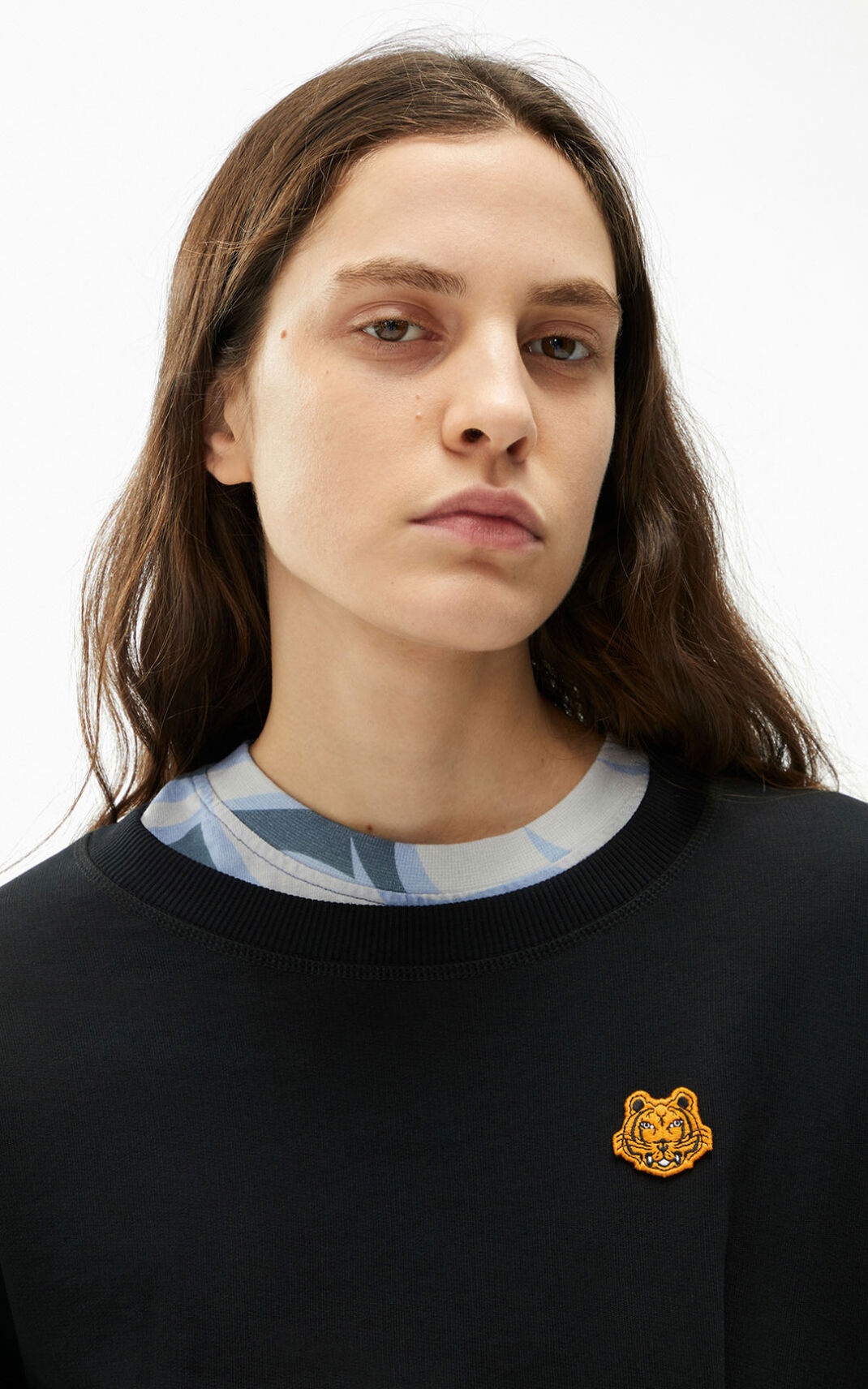 Tiger Crest fitted sweatshirt dress - 3
