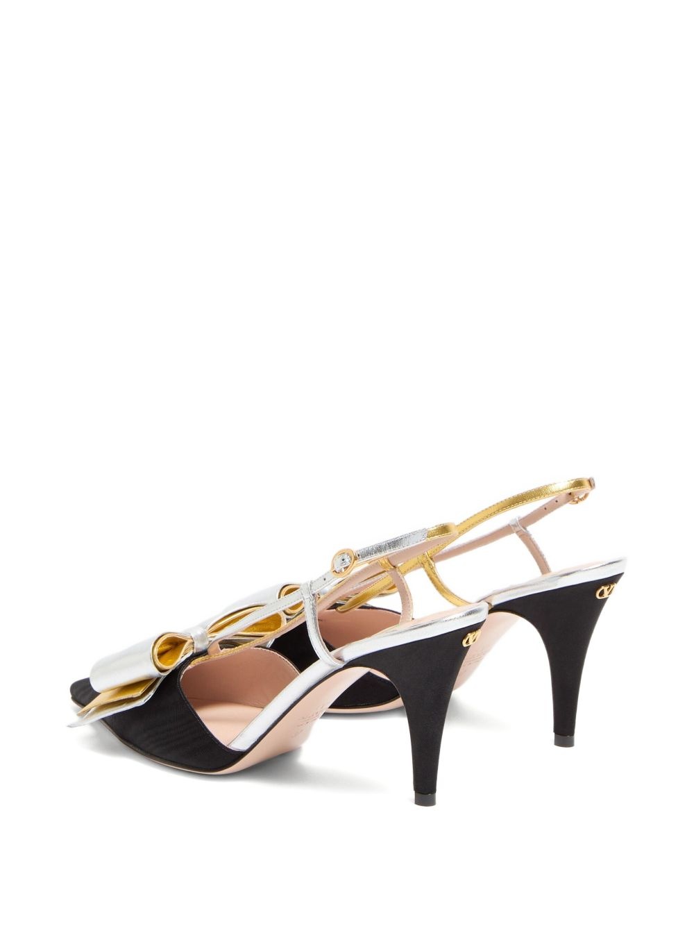 85mm leather pumps - 3