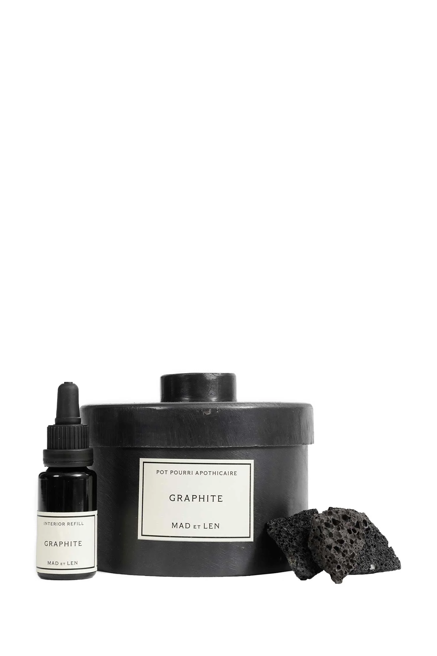 Graphite Pot Pourri Apothicaire Petit - 1