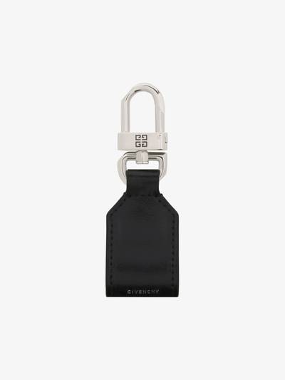 Givenchy 4G KEYRING IN LEATHER outlook