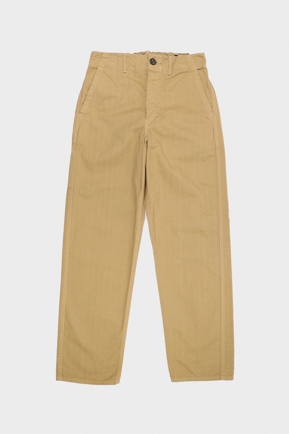 French Work Pants - Khaki - 1