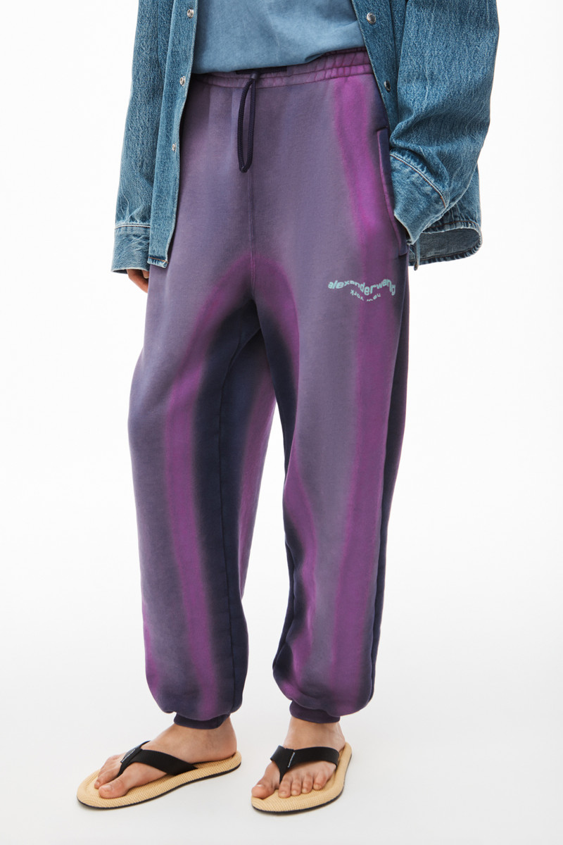 SWEATPANT IN GARMENT DYED TERRY 3