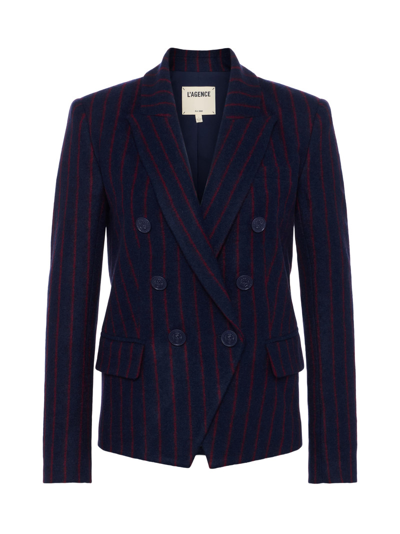 Kenzie Pinstriped Blazer 1