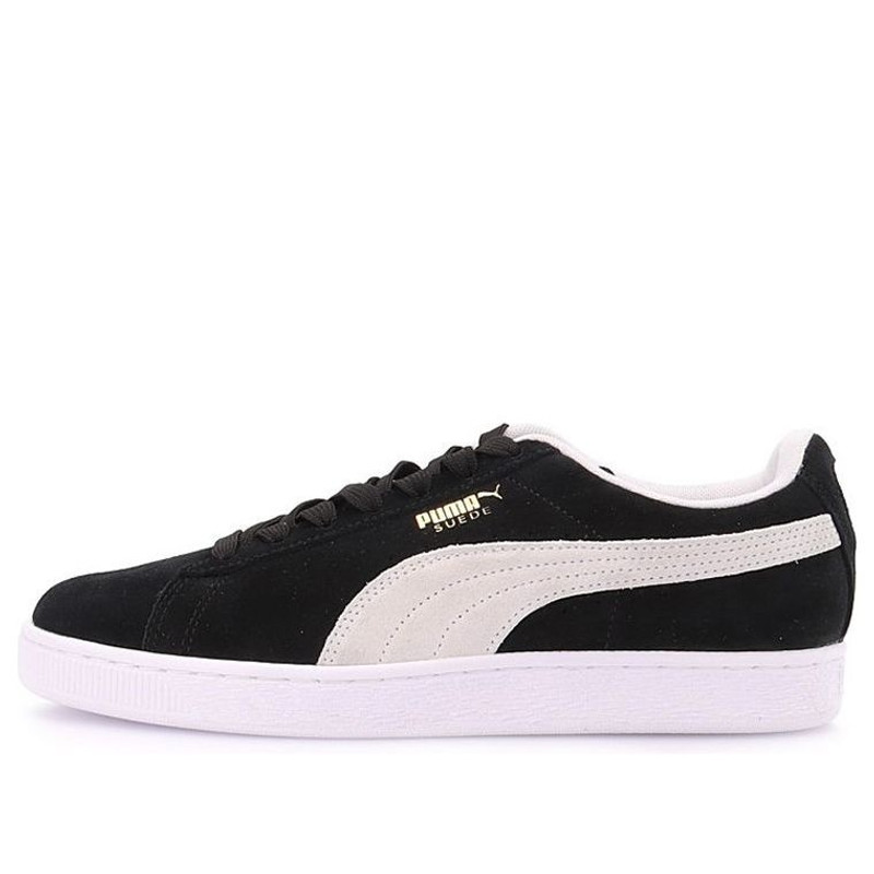 Puma Suede 클래식 에코 블랙 화이트 1