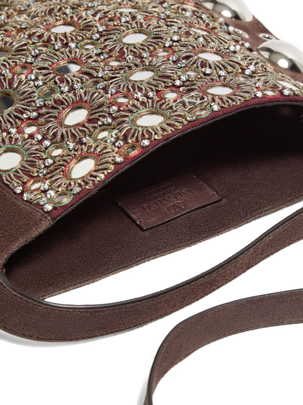 embroidered cross body bag - 4