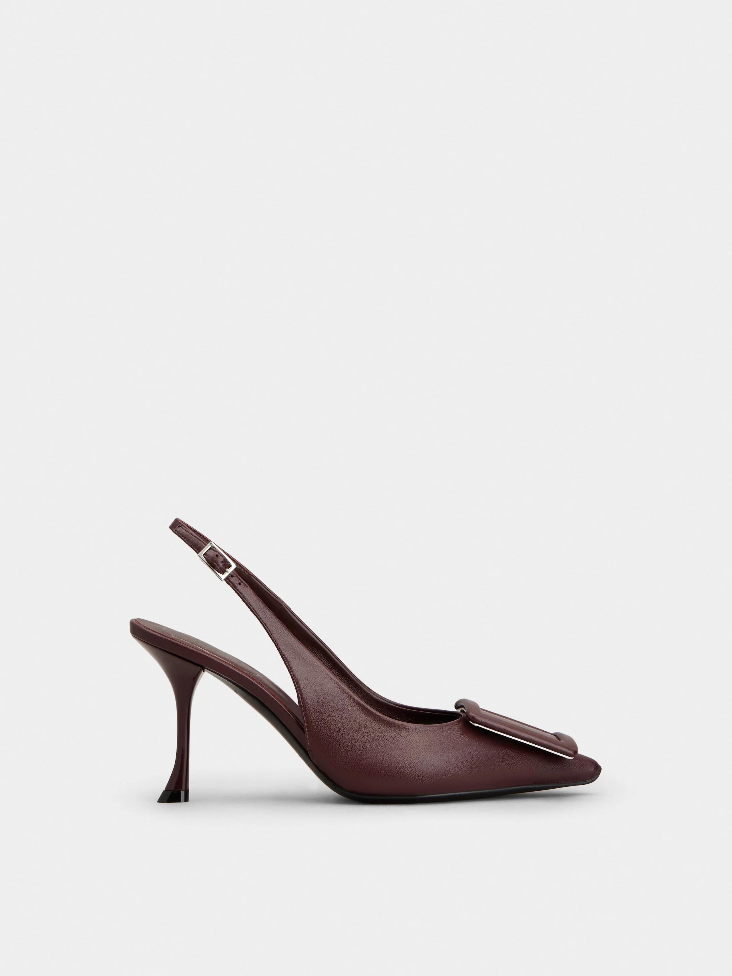 Viv' in The City Slingback Pumps in leather - 1