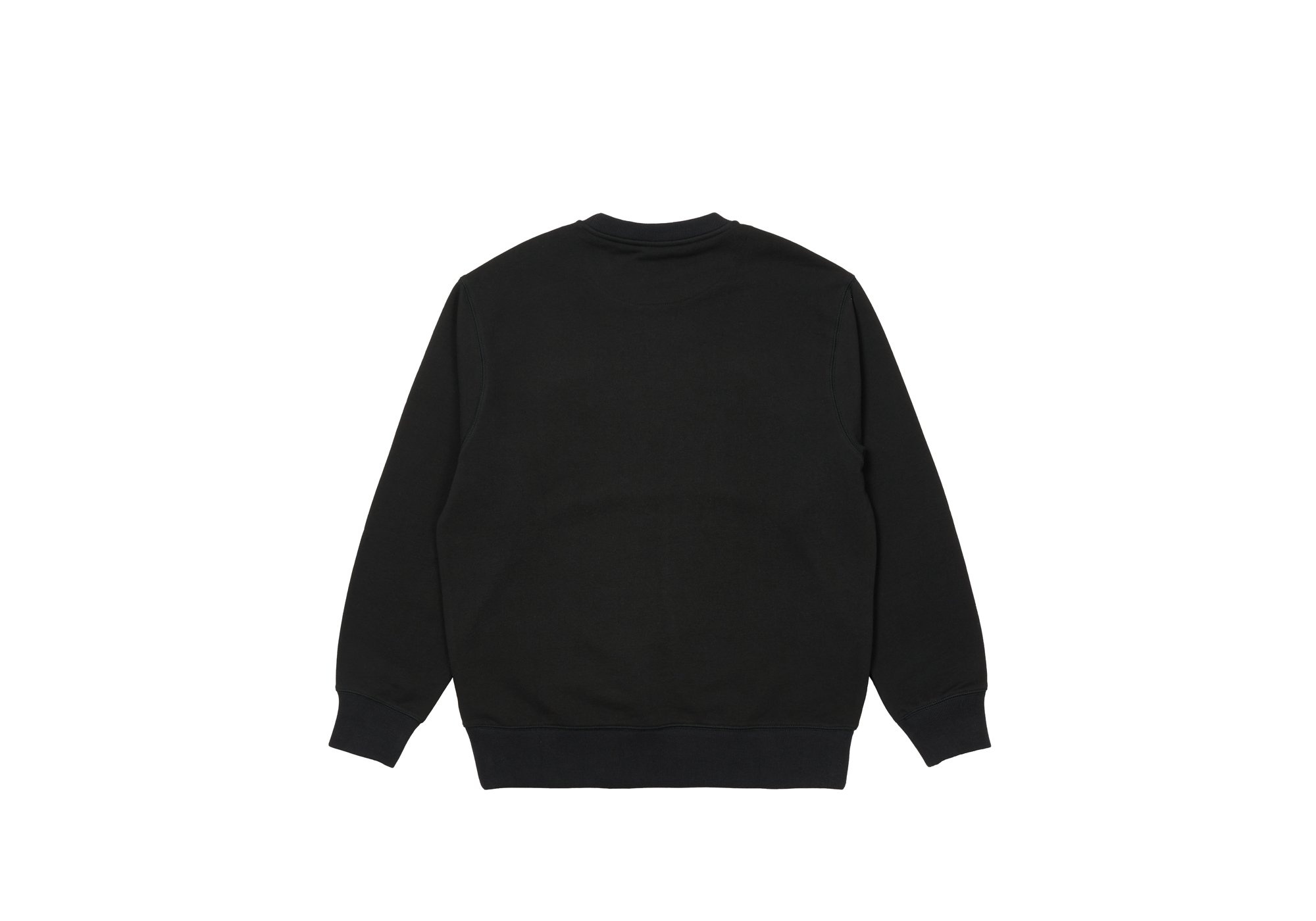 BASICS LOGO CREW BLACK - 2