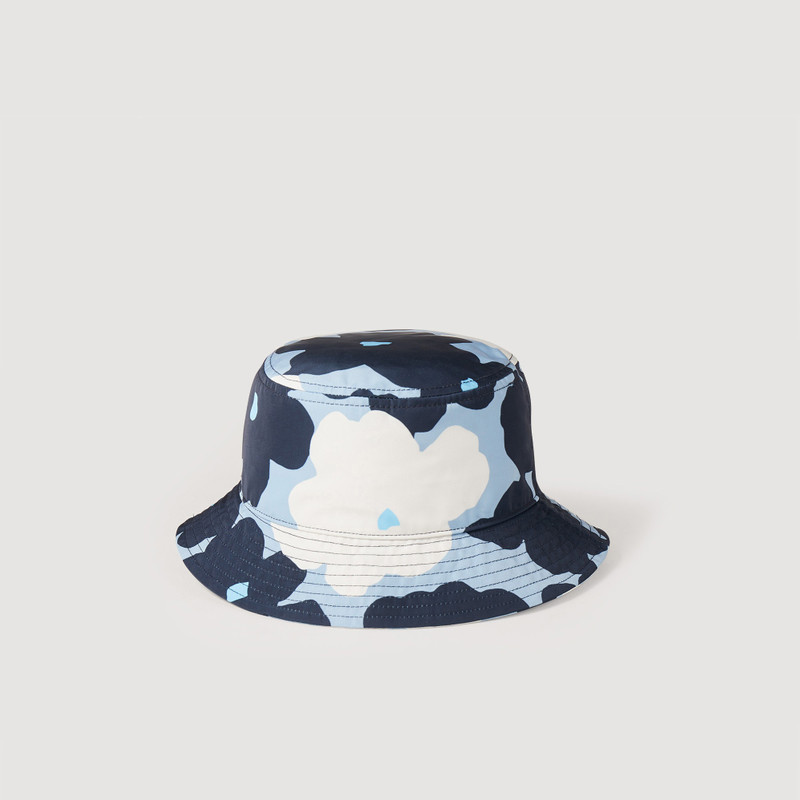 Printed floral hat 1