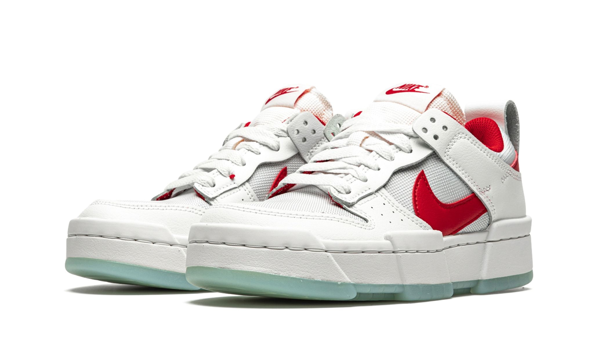 W Dunk Low Disrupt "Summit White / Gym Red" - 2