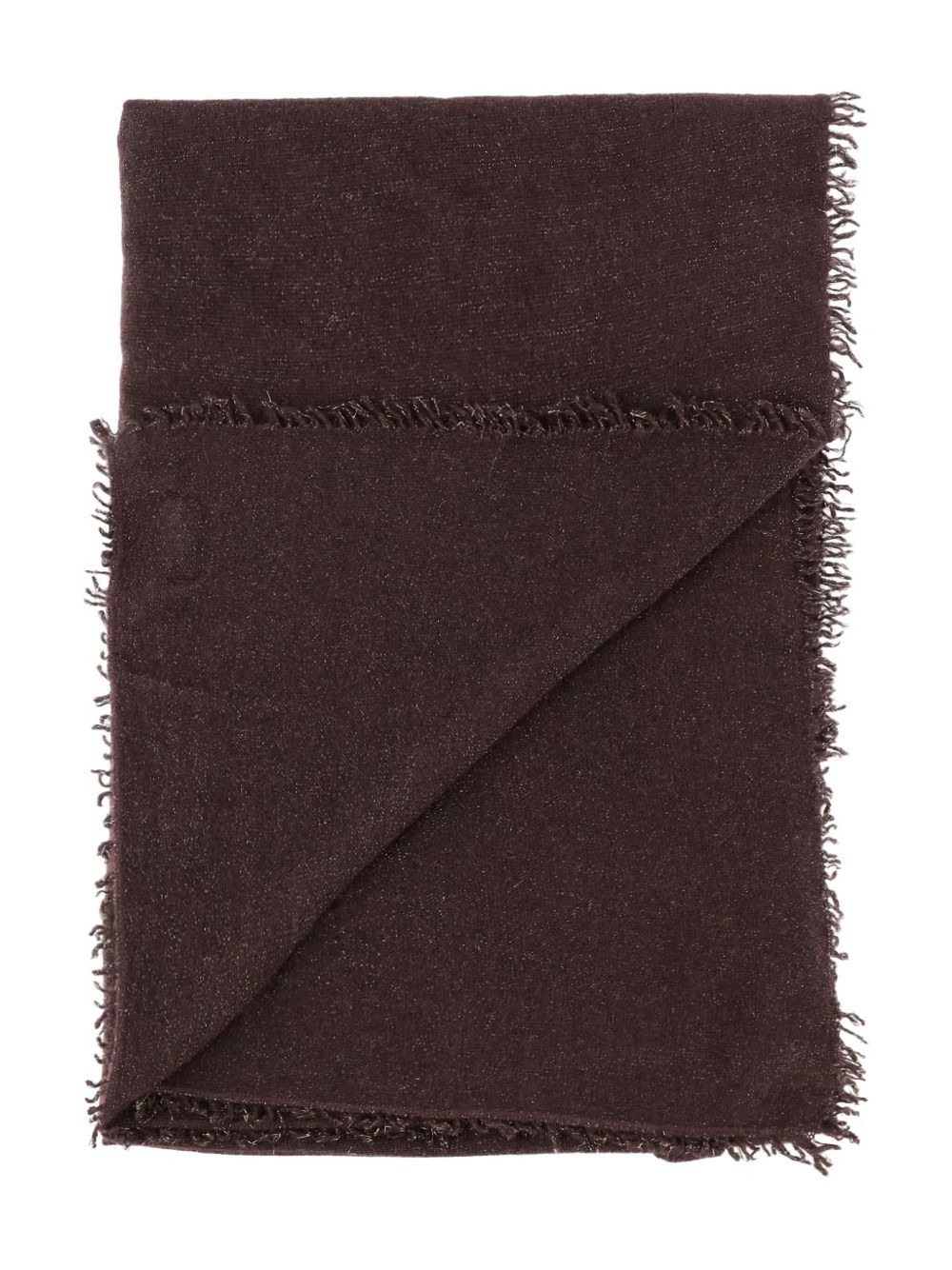 glitter frayed scarf - 3