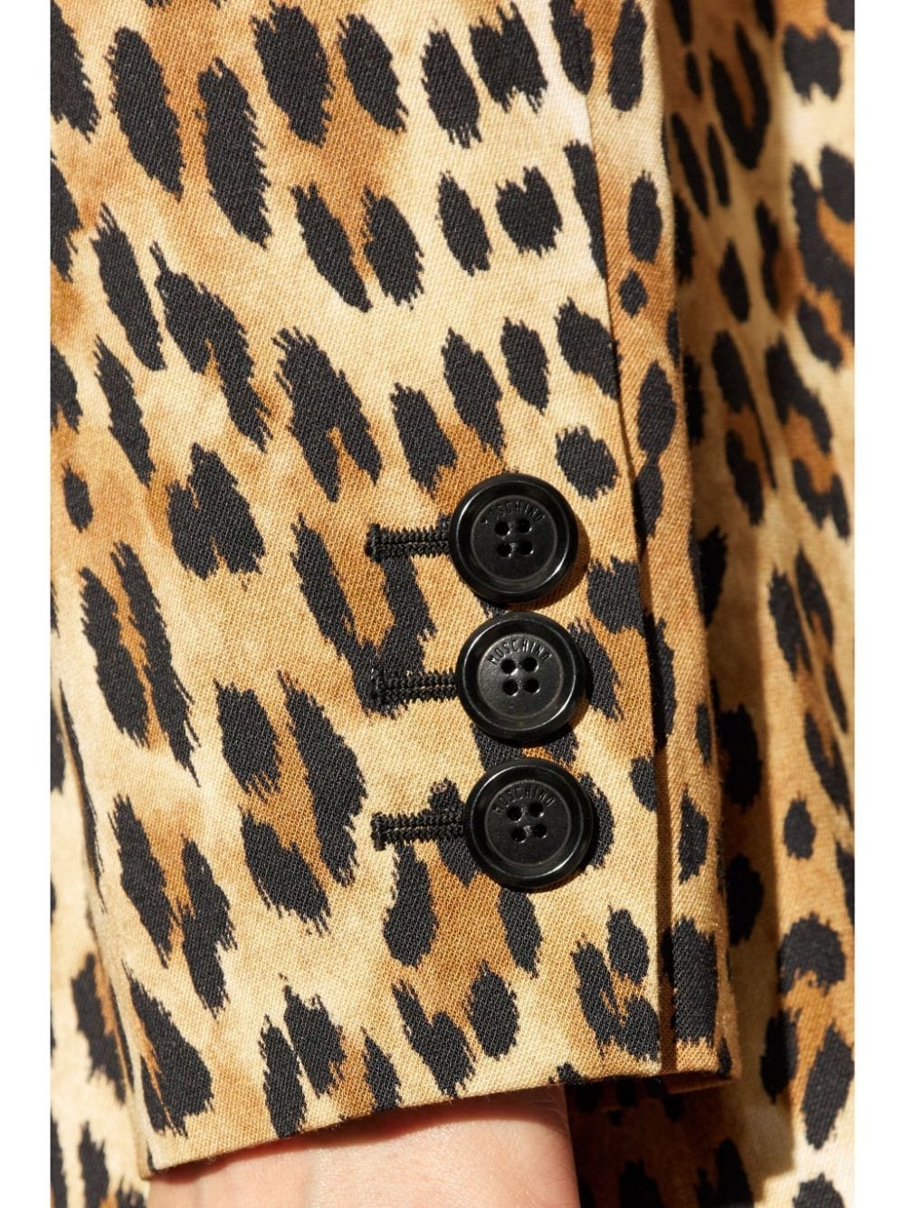 Leopard-print blazer - 5