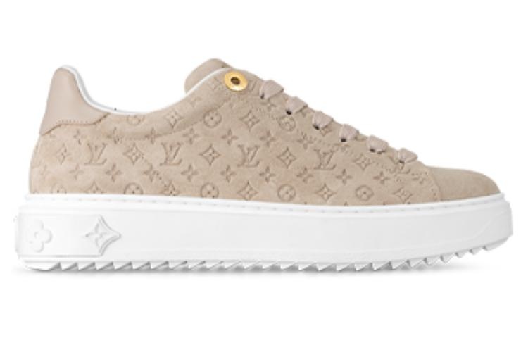 (WMNS) LOUIS VUITTON Time Out Sneakers 'Beige Minimonogram' 1ABR2I - 2
