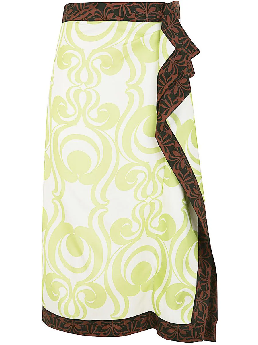 Dries Van Noten DRIES VAN NOTEN 01830 SUN BIS 8273 SKIRT CLOTHING - 1