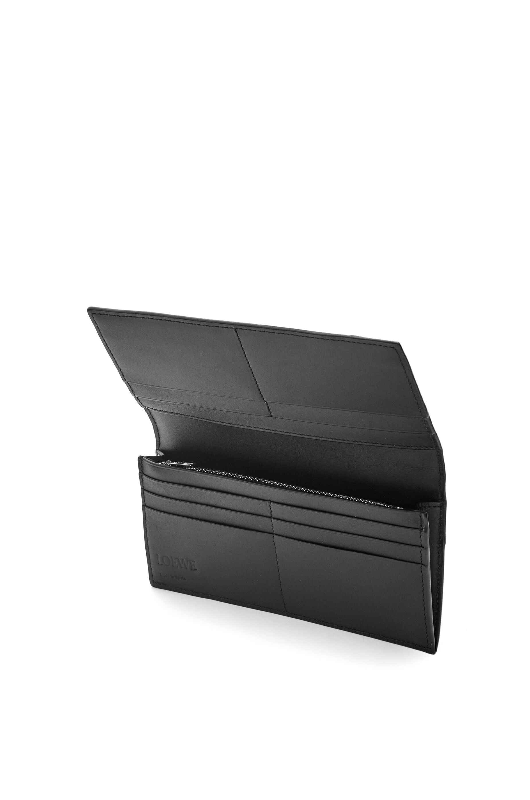 Puzzle Edge long horizontal wallet in classic calfskin - 3