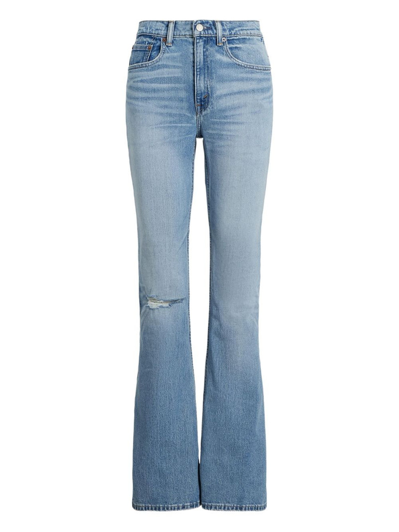 ripped-detail jeans 1