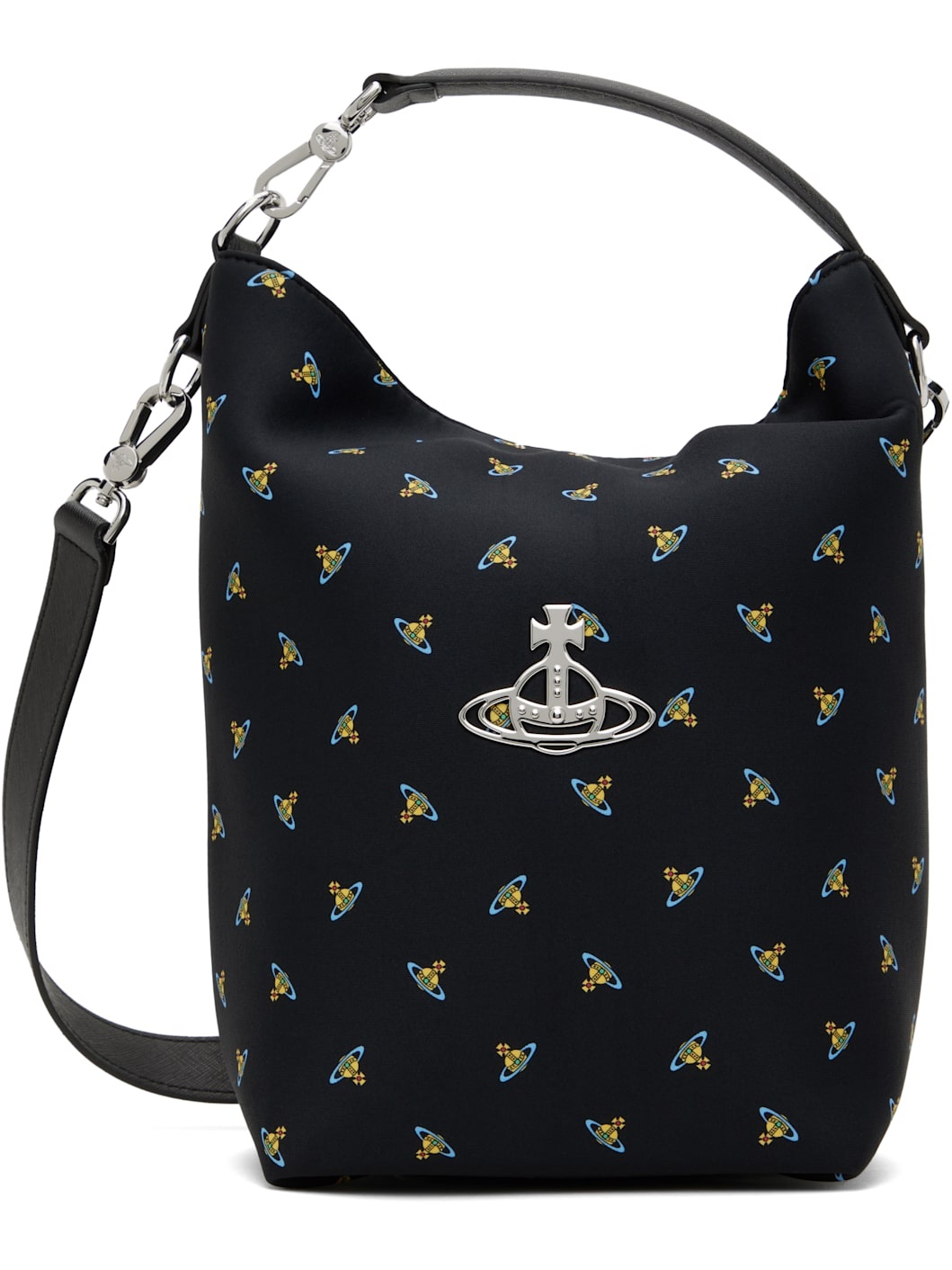 ★Vivienne Westwood★ Sam Crossback Black 4C020001US000DN403 Vivienne Westwood Black Sam Crossbody Bag Vivienne Westwood