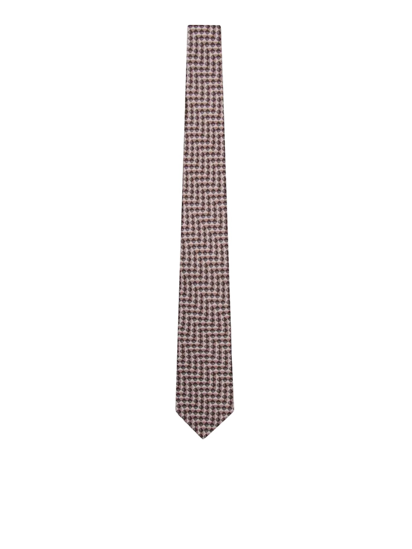 ARMANI SUSTAINABILITY VALUES PRINTED SILK TIE - 1