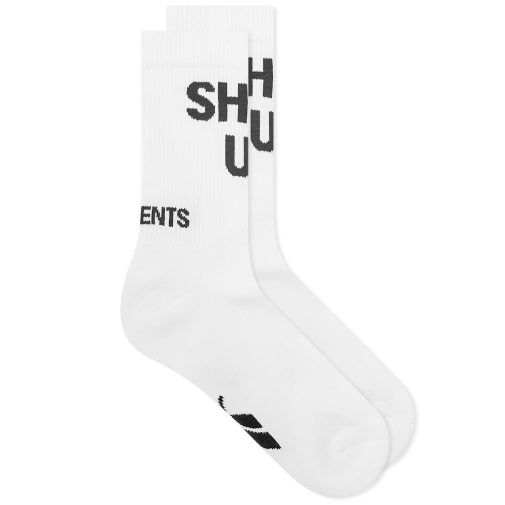 VETEMENTS Shut Up Socks - 1