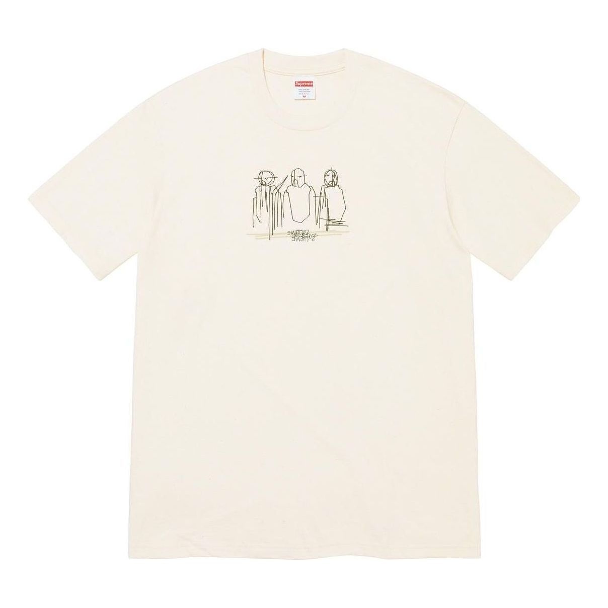 Supreme Three Kings T-Shirt 'Beige Black' SUP-SS23-284 - 1