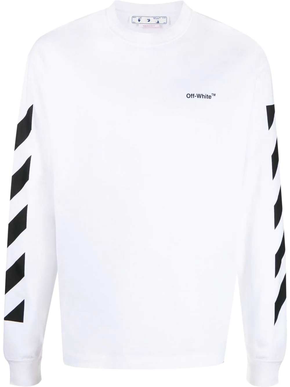 logo-print long-sleeve T-shirt - 1