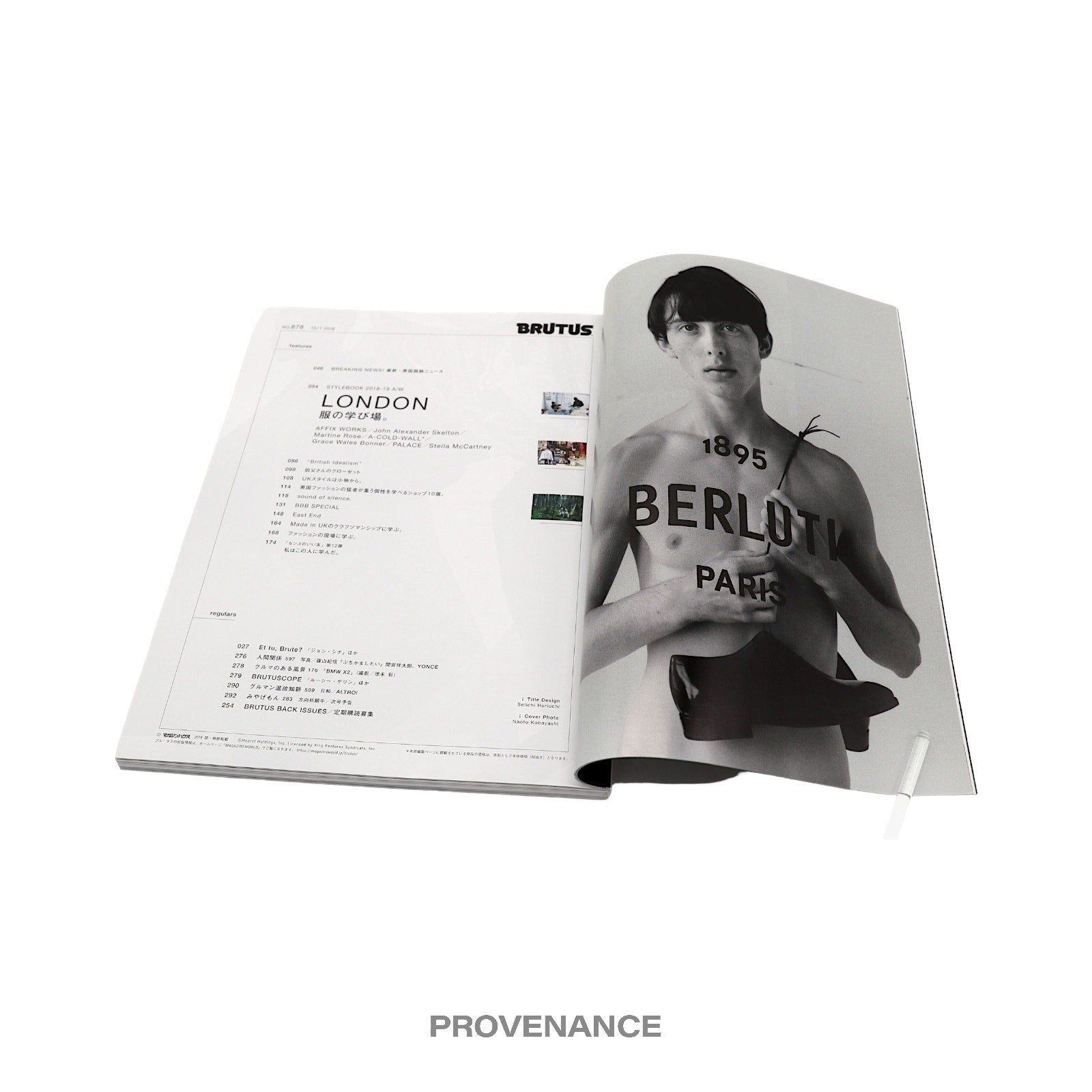 Style Book - BRUTUS London Look Book Magazine FW 2018-2019 - 10