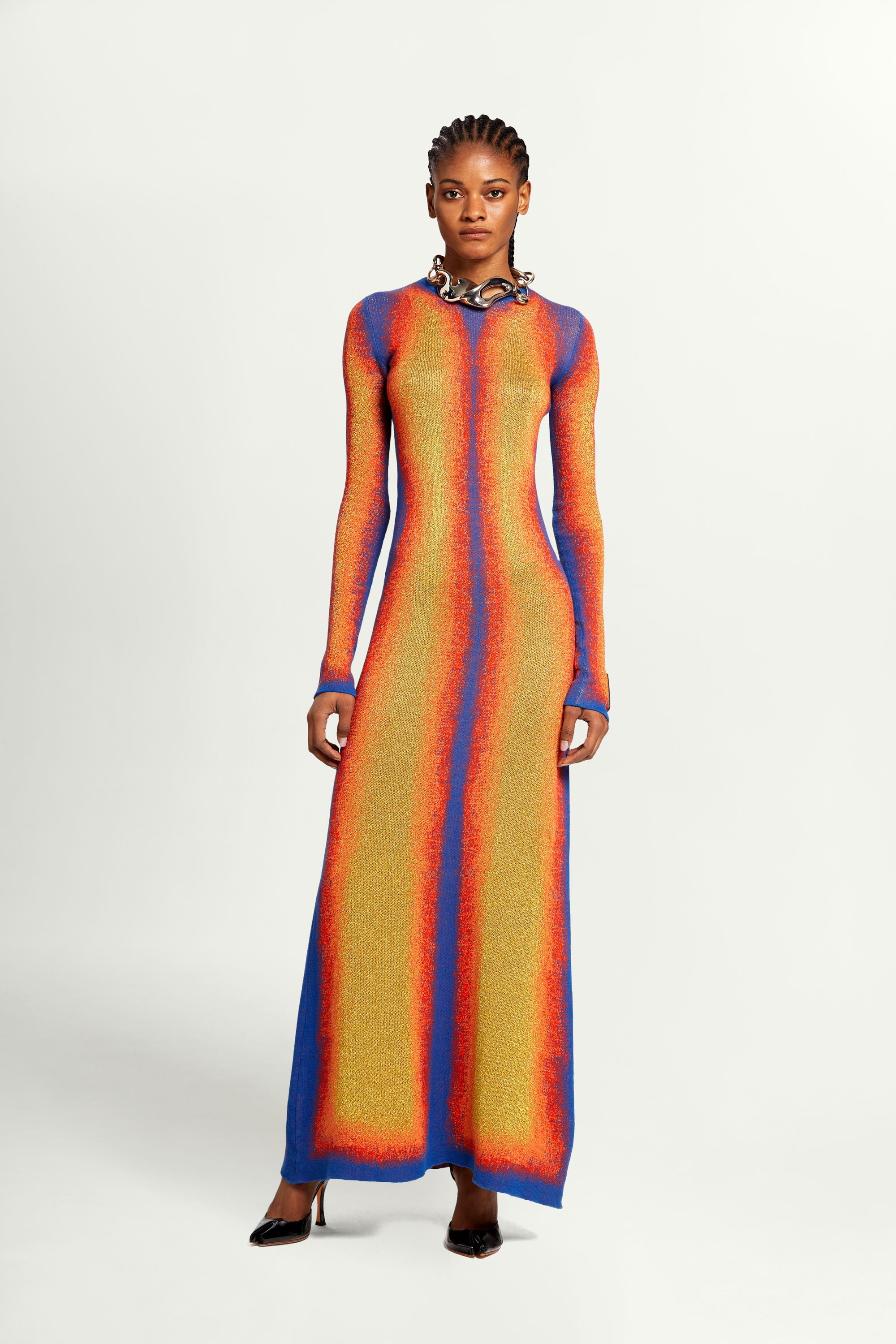 Gradient Knit Maxi Dress - 2