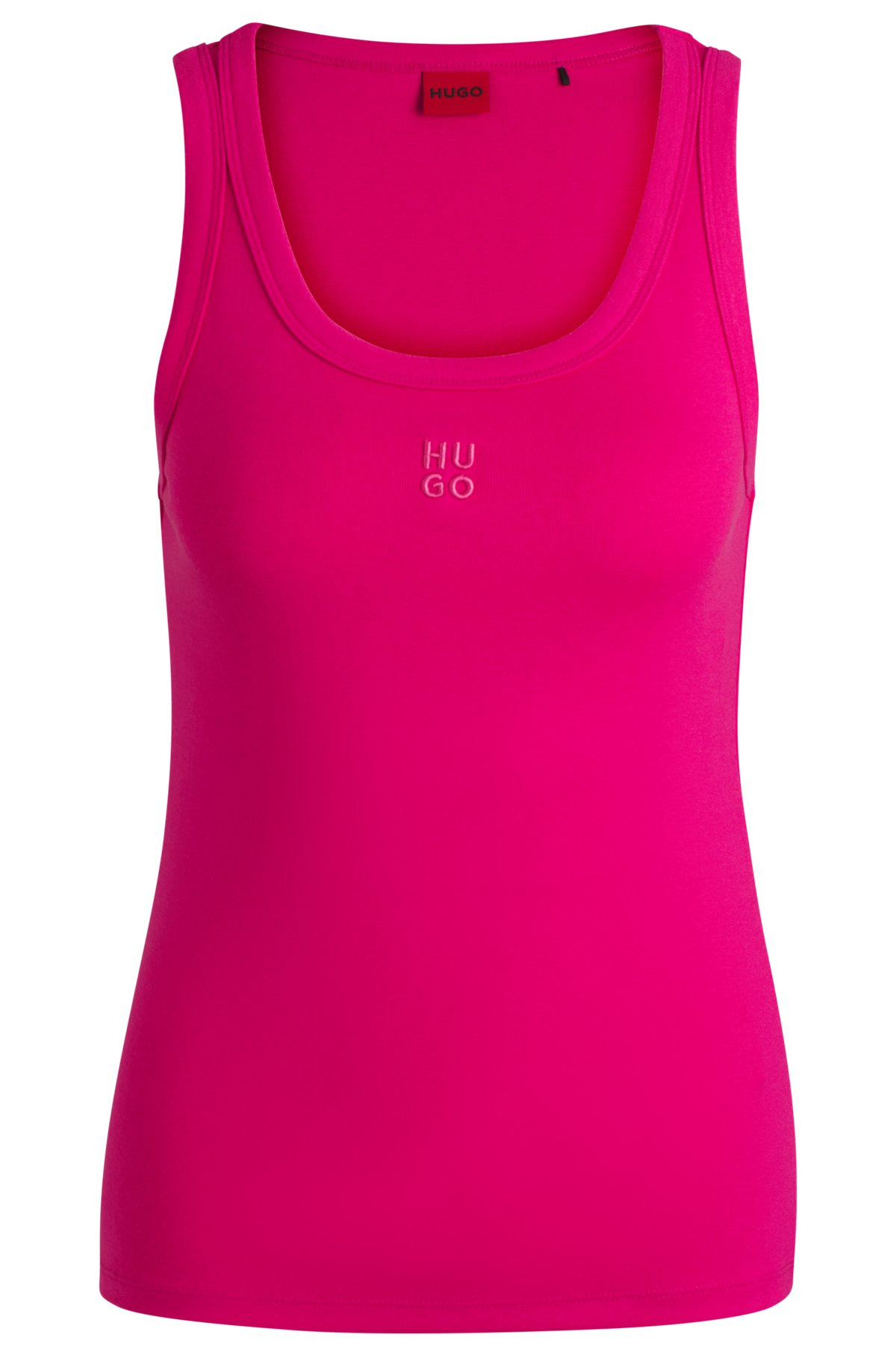 TANK TOP WITH STACKED LOGO - 1