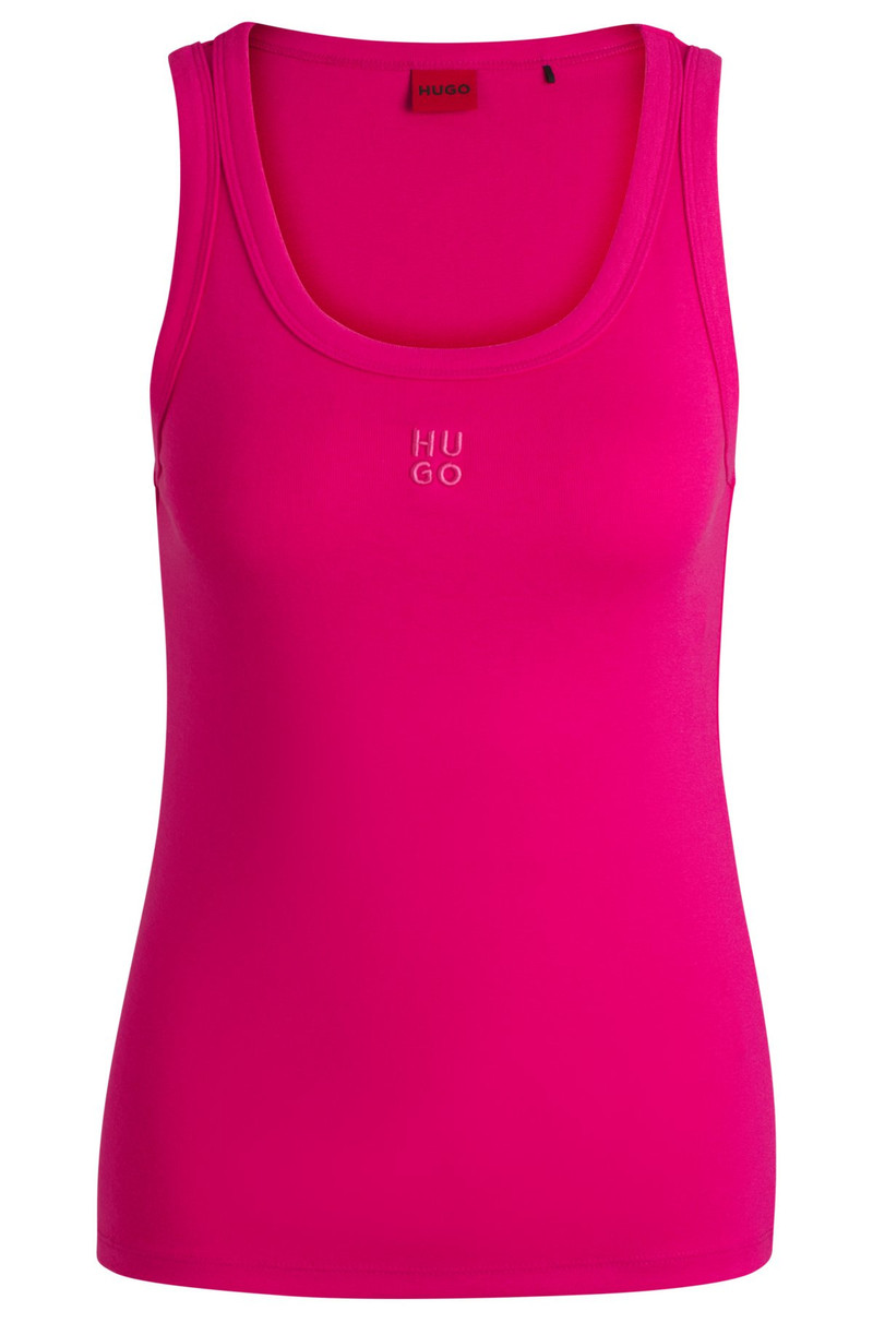 TANK TOP WITH STACKED LOGO 1