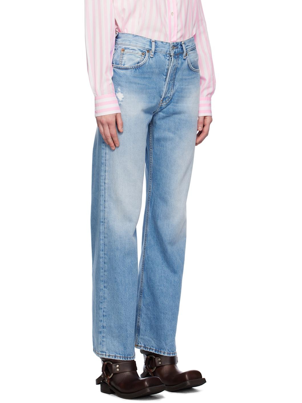 Blue Loose-Fit Jeans - 2