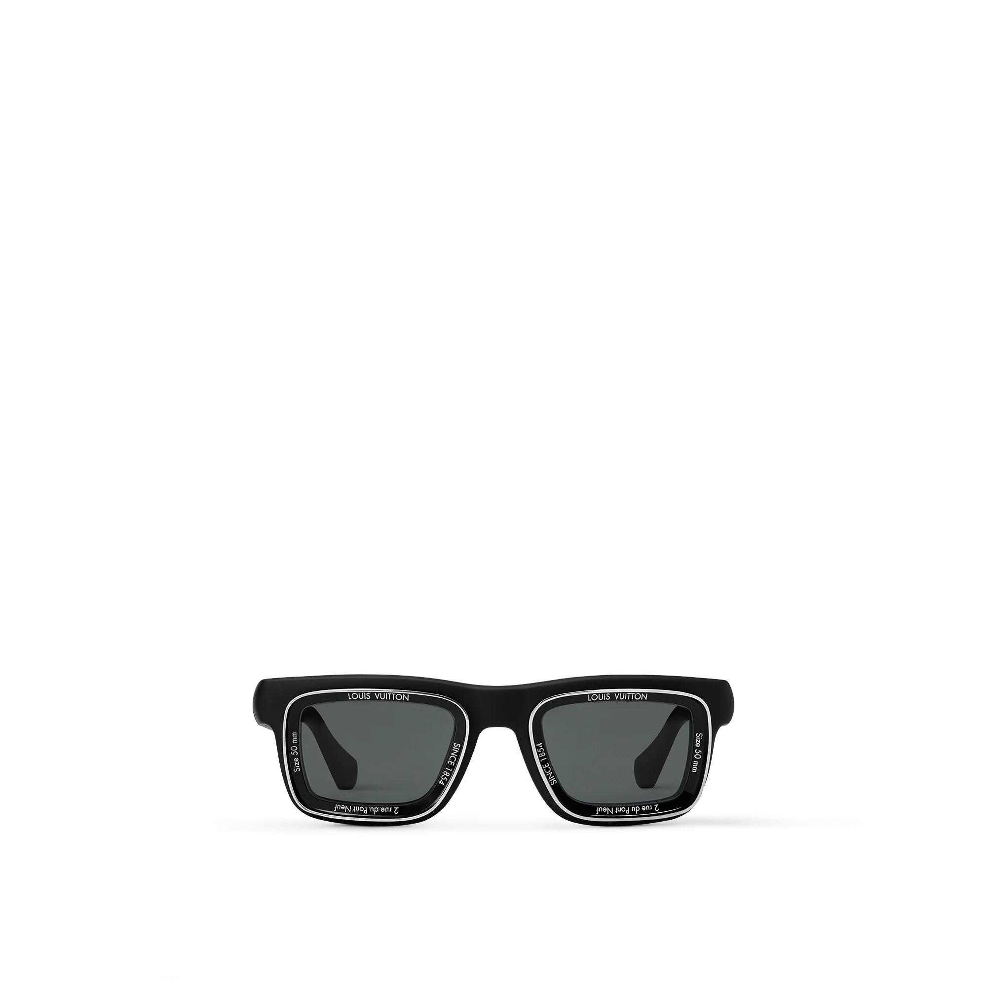 LV Super Vision Square Sunglasses - 1