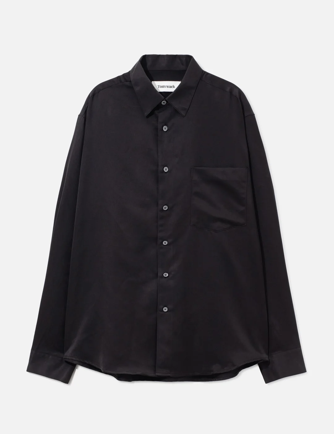 SILK BLEND COTTON ESSENTIAL SHIRT - 1