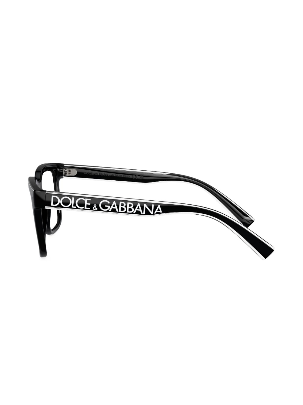 logo-print square-frame glasses - 3