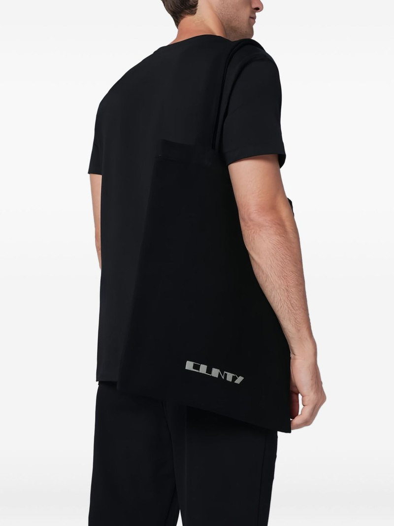 Rick Owens DRKSHDW shopper logo tote bag outlook