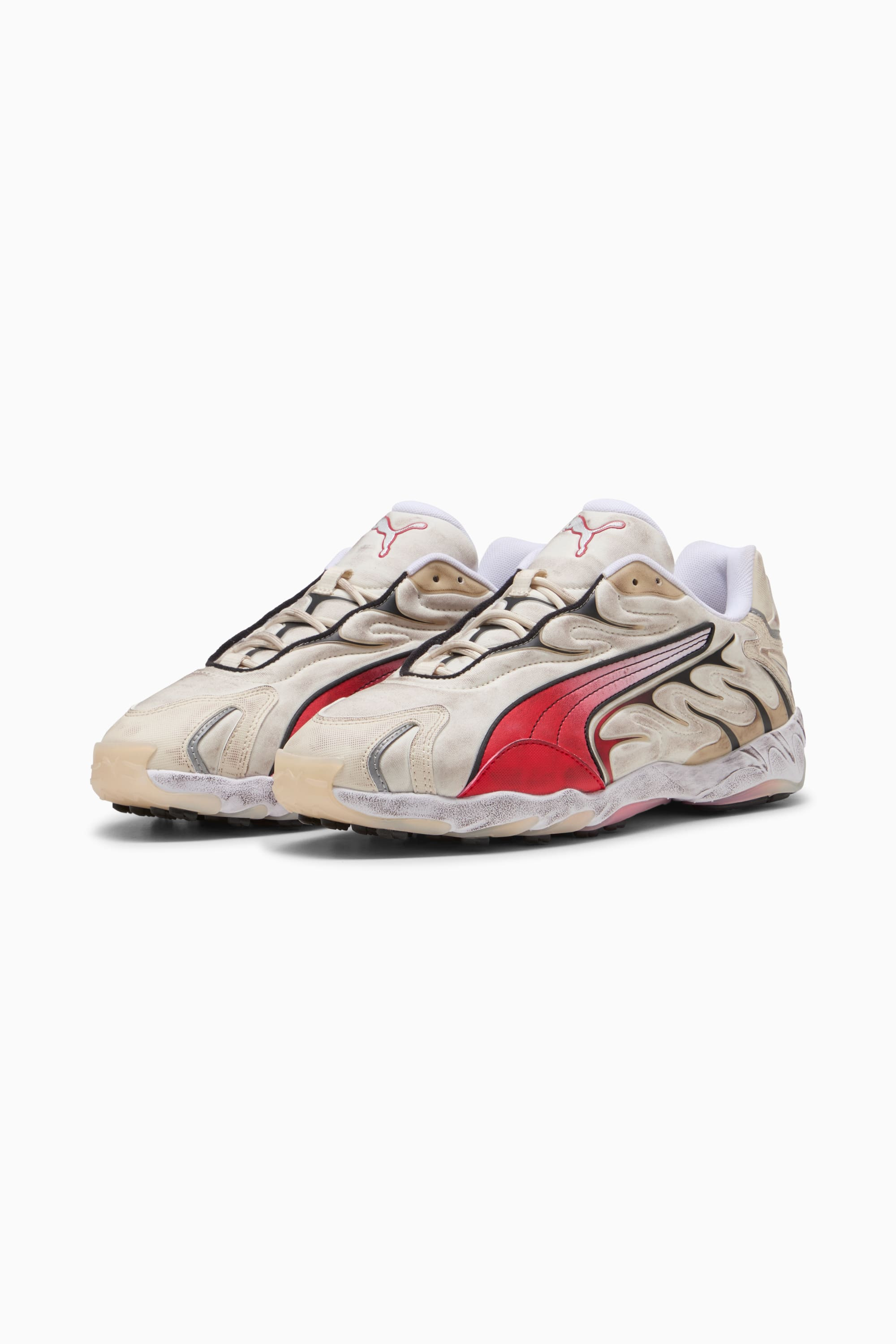 Inhale Distressed Sneakers Unisex - 4