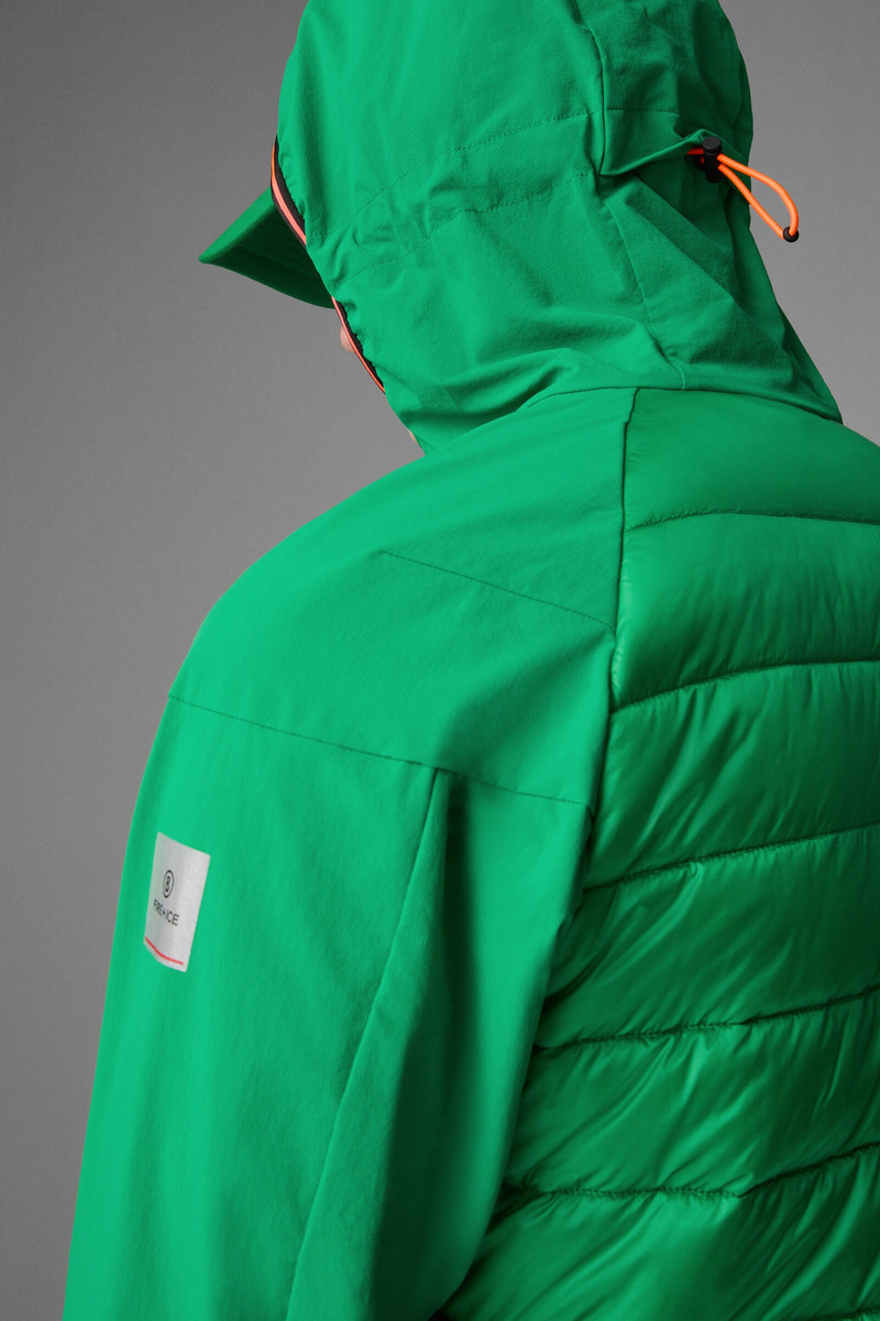 Kegan Hybrid jacket in Green 5