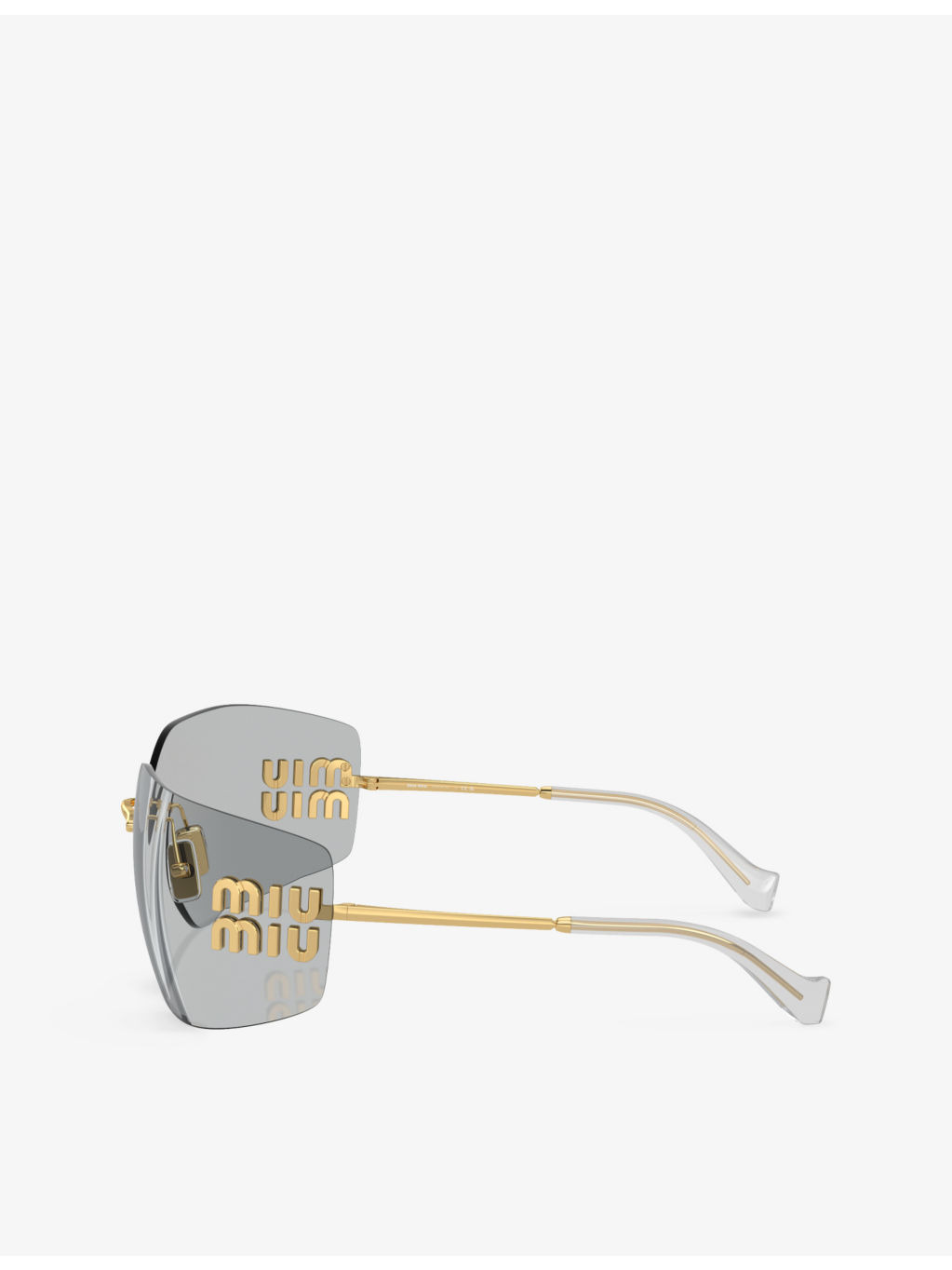MU 54YS square-frame metal sunglasses - 3