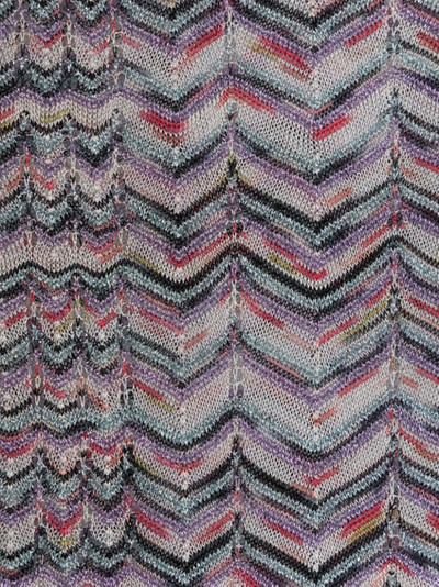 Missoni zigzag lurex scarf outlook