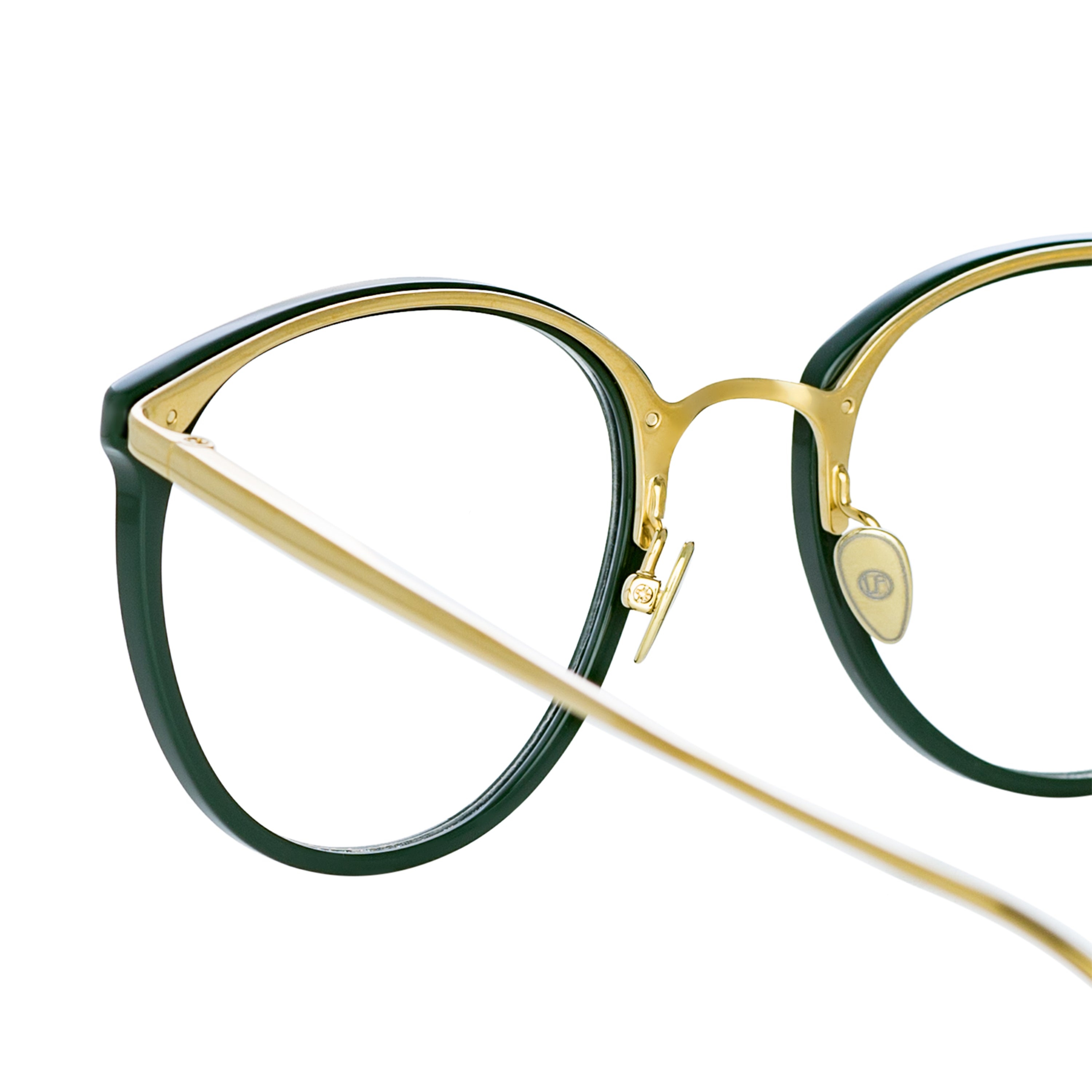 CALTHORPE OVAL OPTICAL FRAME IN GREEN - 5