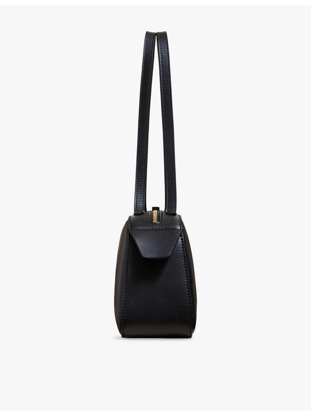 Simona Leather Shoulder Bag - 5
