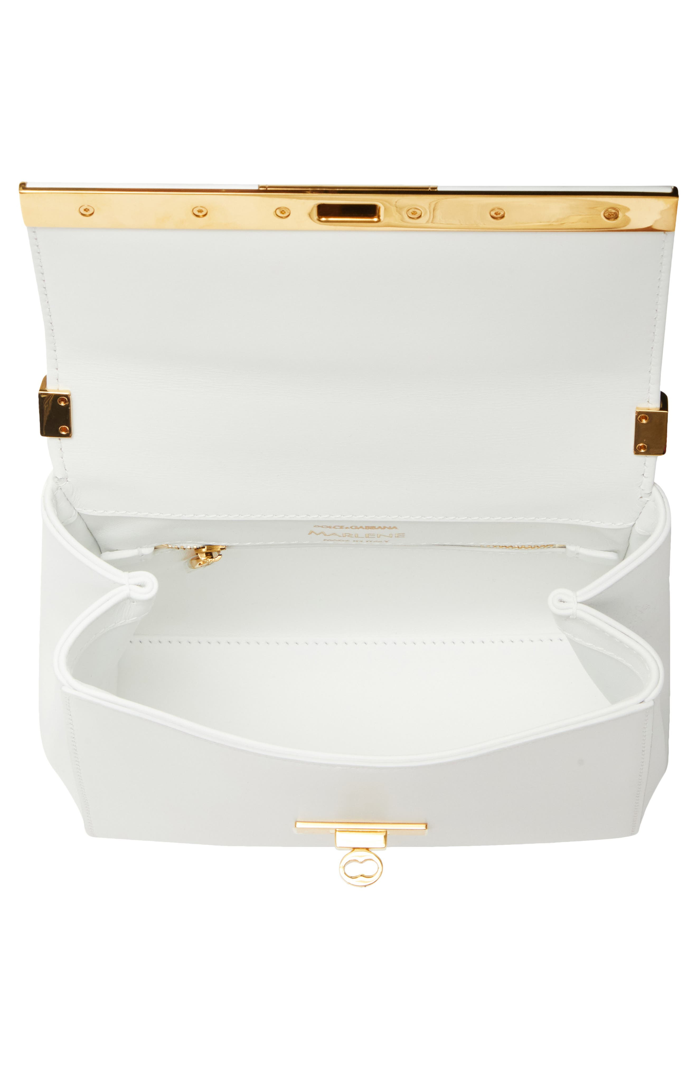 Dolce&Gabbana Marlene City Bag in Bianco Ottico at Nordstrom - 5