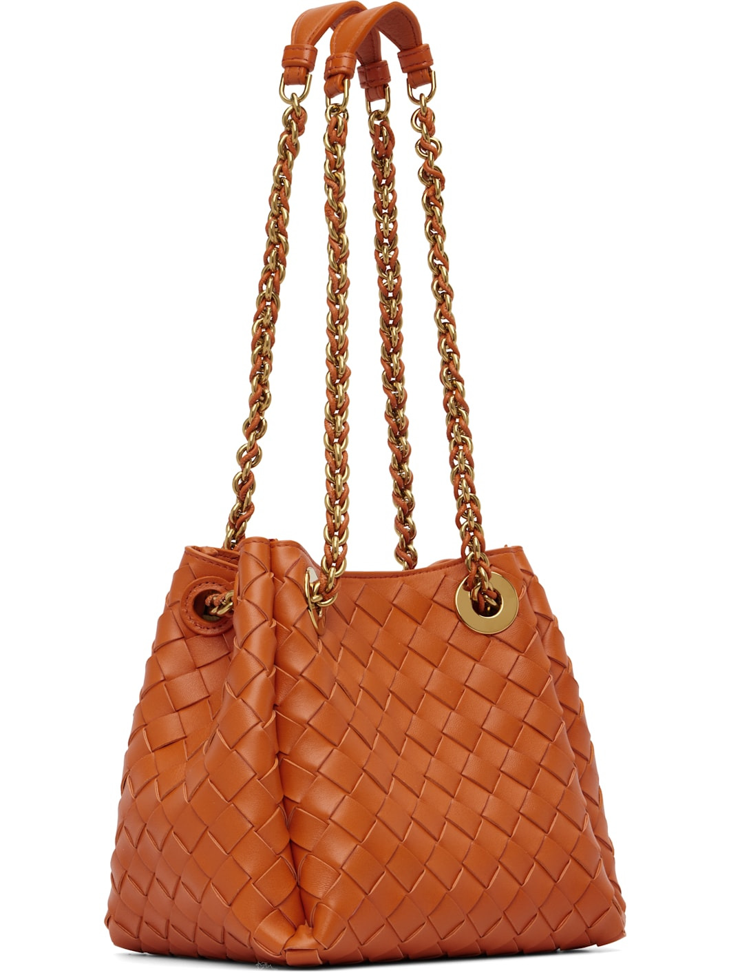 Orange Small Parachute Chain Bag - 3