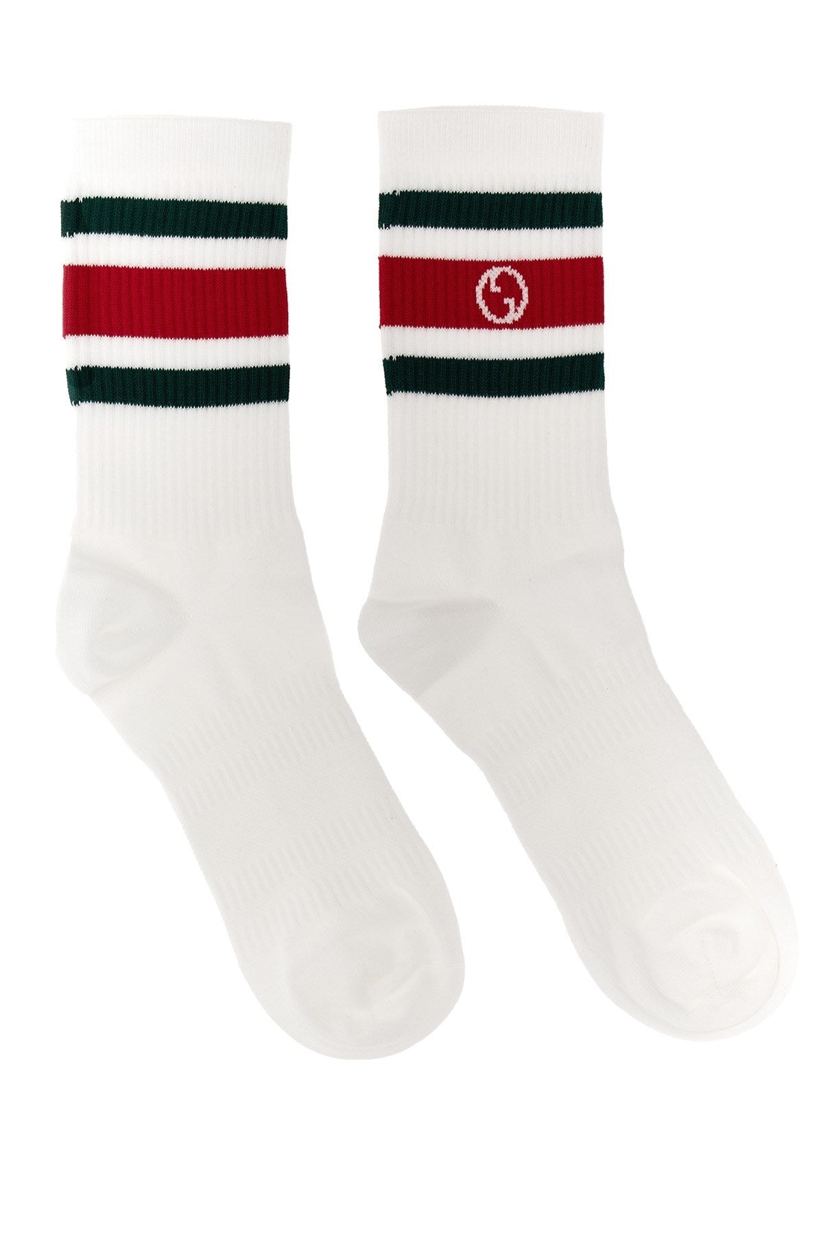 Gucci Men Nastro Web Logo Socks - 3