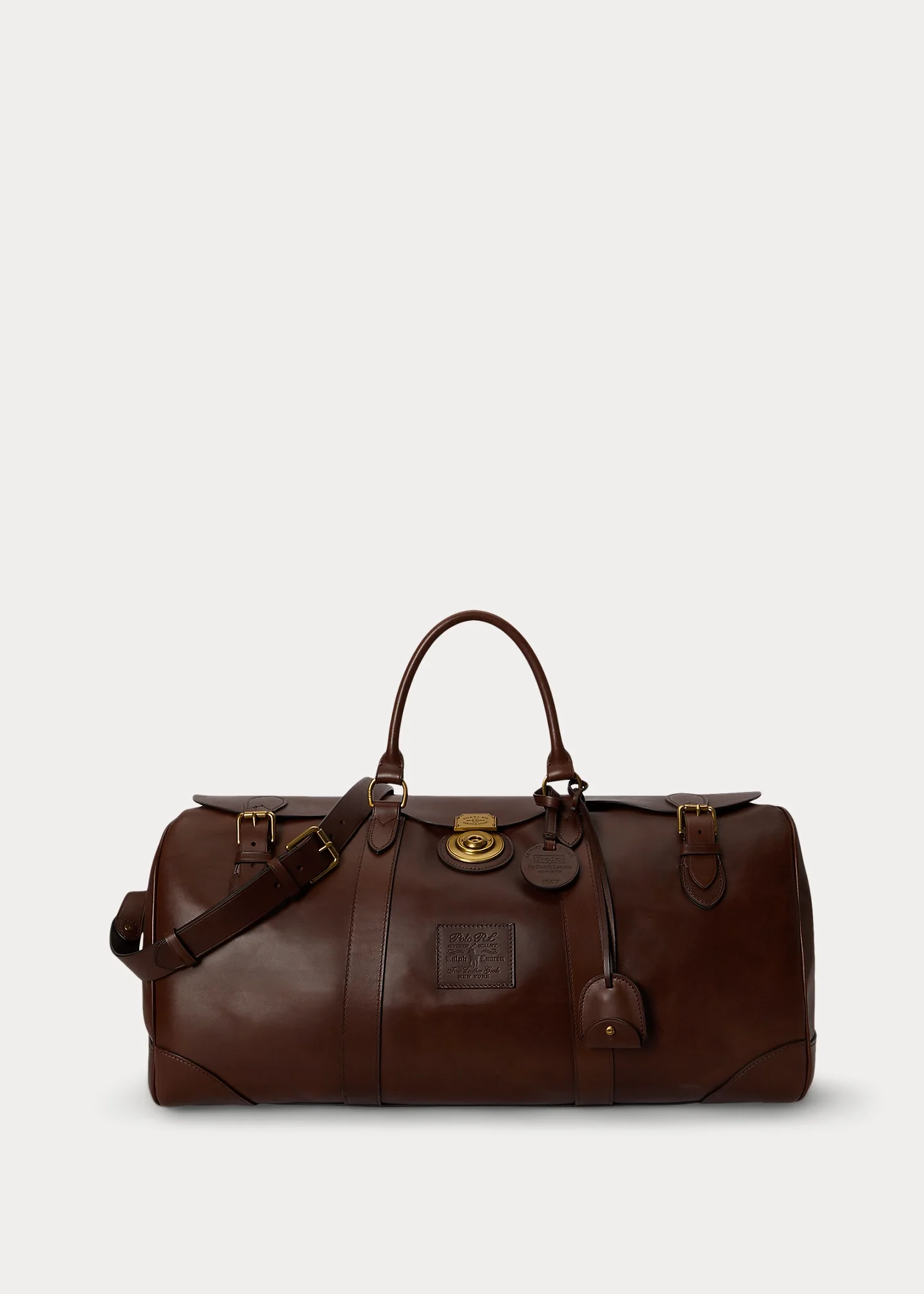 Heritage Lock Leather Large Duffel - 1