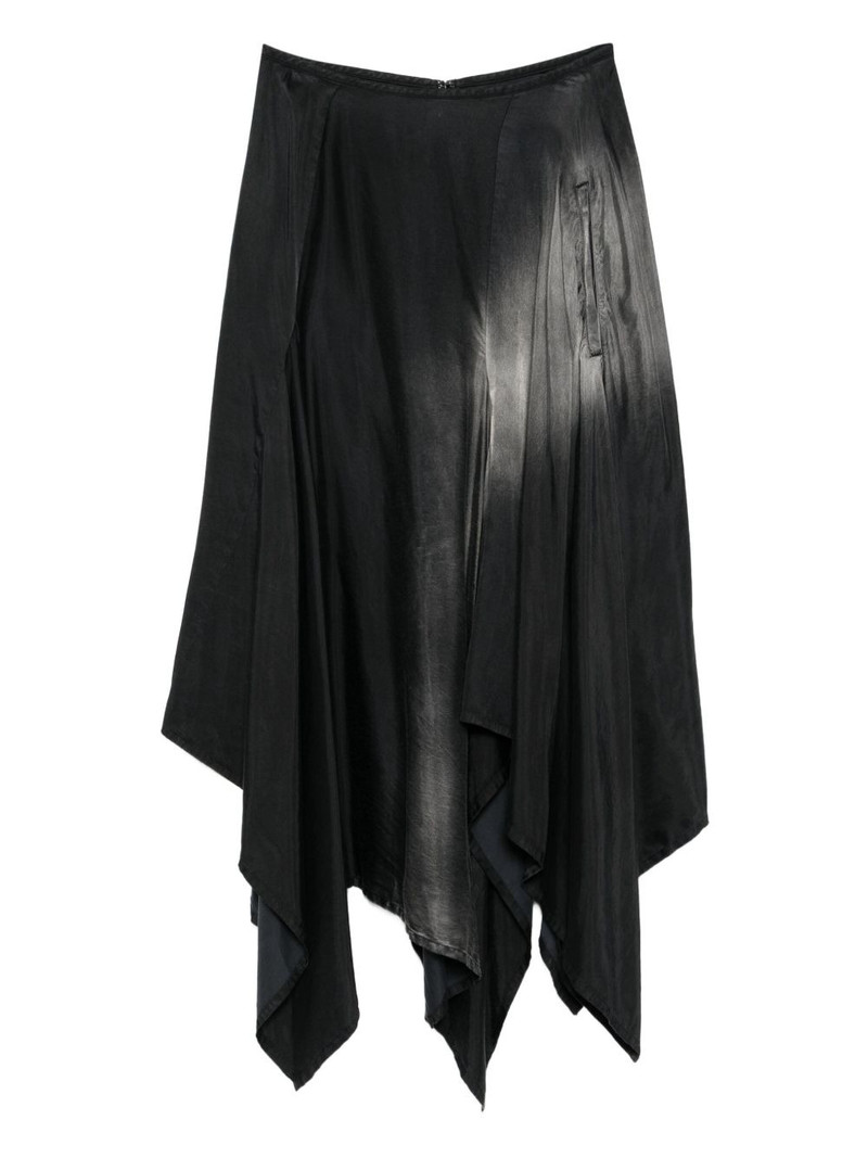 asymmetric mid skirt 1