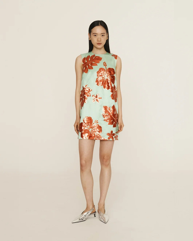 ALÉMAIS SIZZLE MINI DRESS outlook