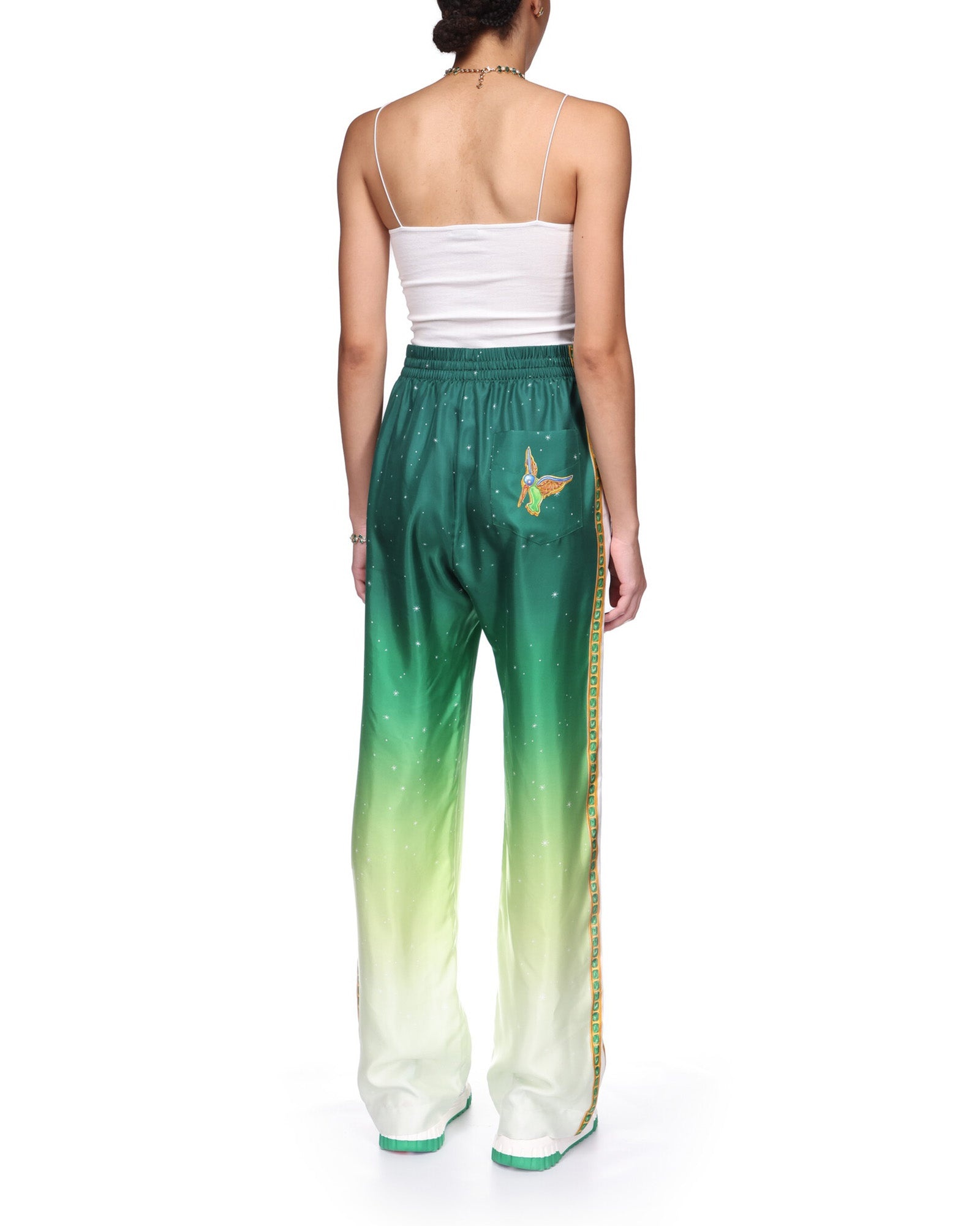 Joyaux D'Afrique Silk Trousers - 4