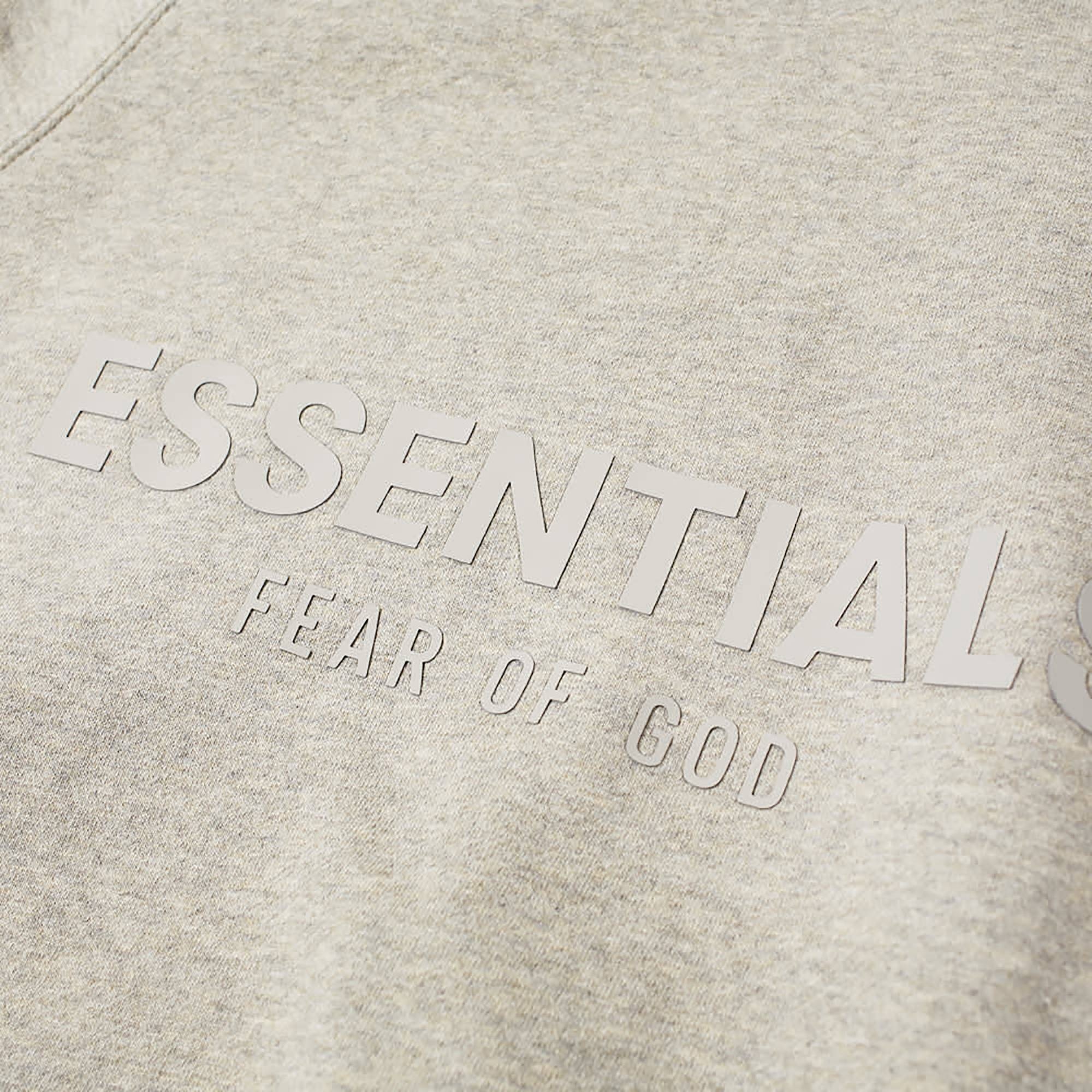 Fear of God Essentials Hoodie 'Heather Grey' - 2