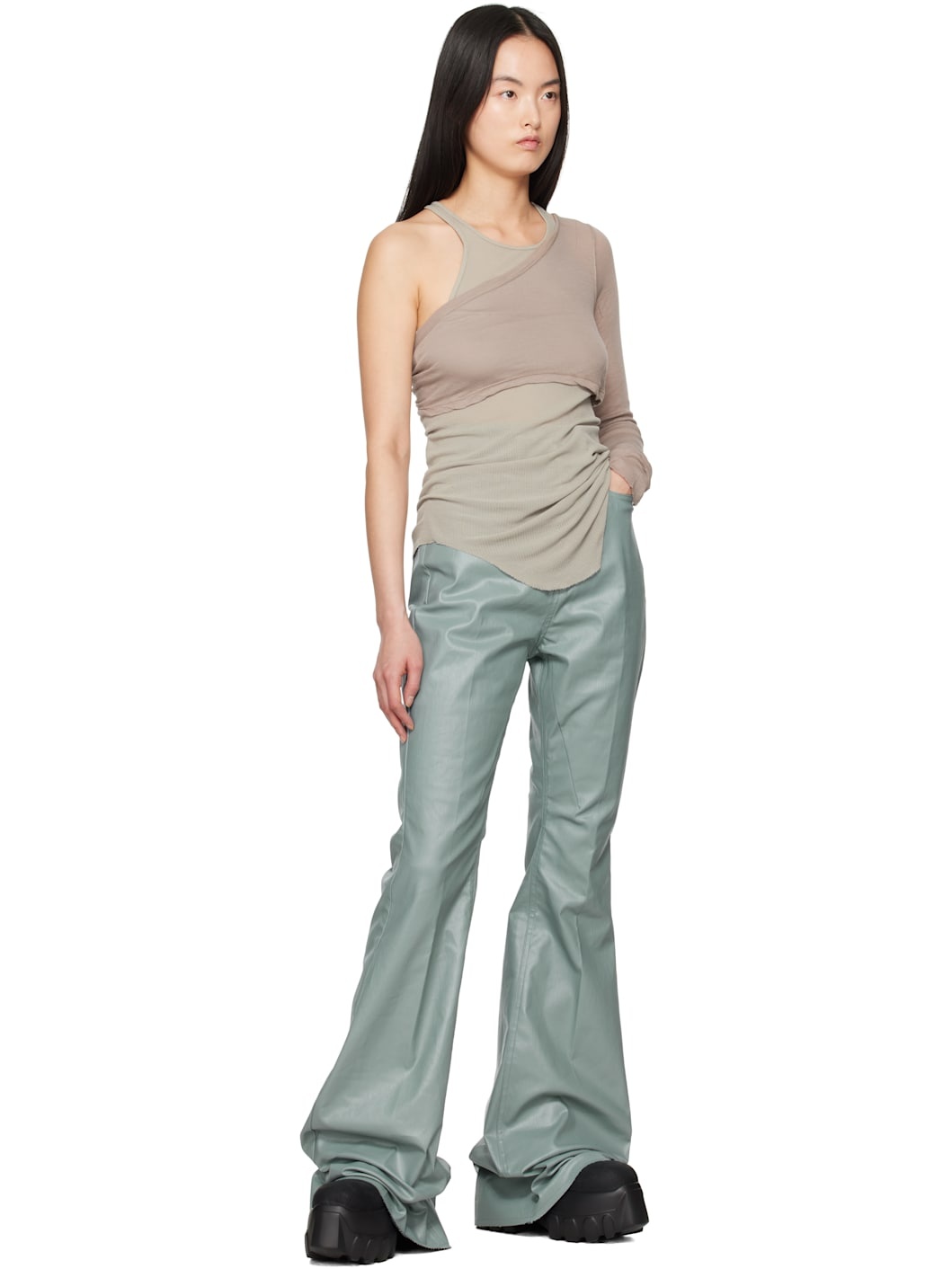 Blue Hollywood Bolan Bootcut Jeans - 4