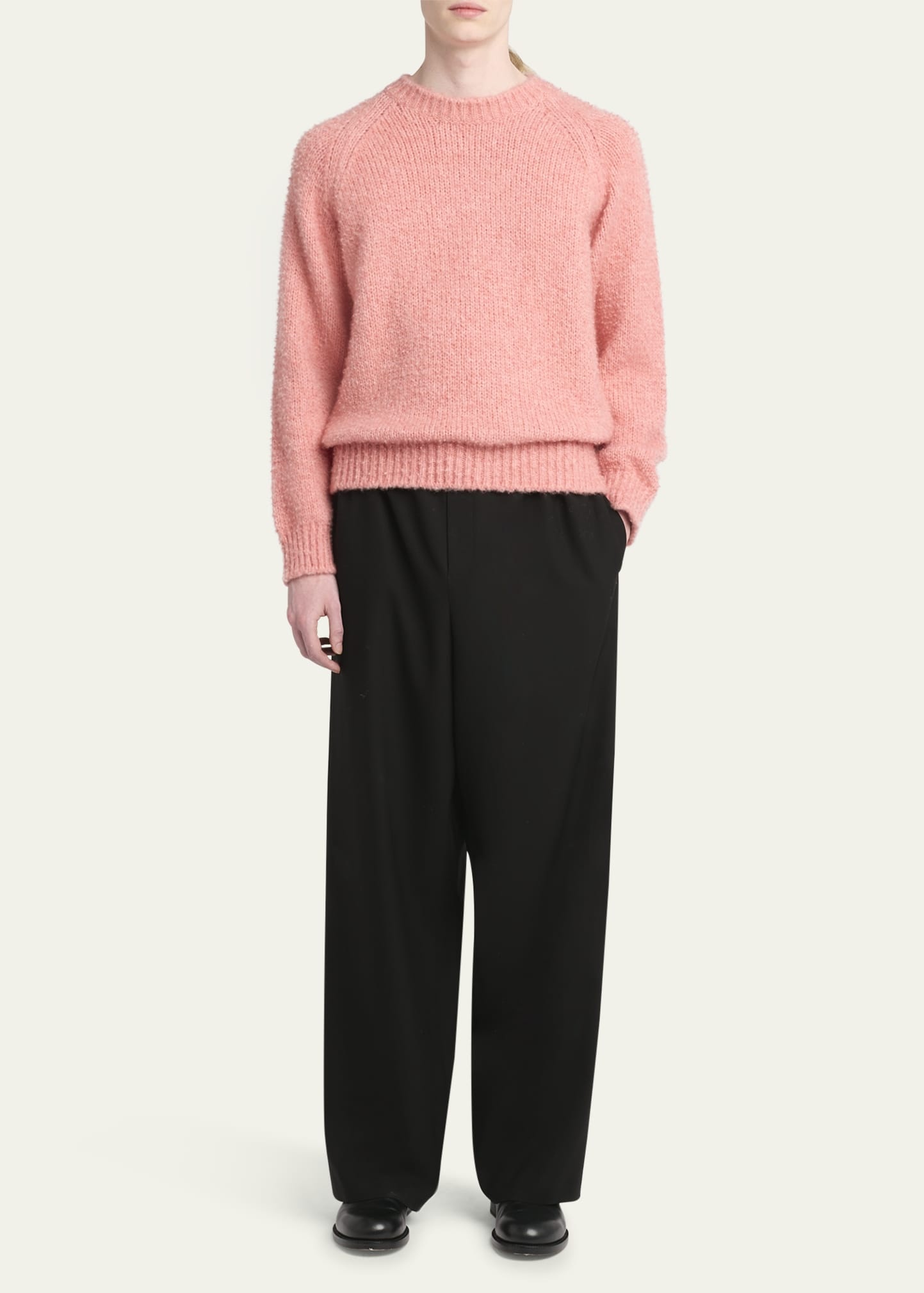 Men's Bruno Lofty Brushed Cashmere Sweater - 2