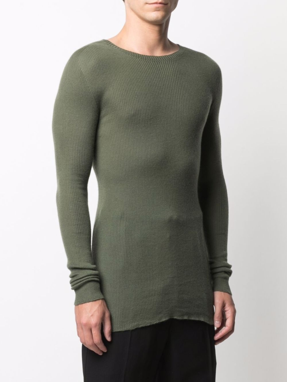 ribbed cashmere jumper - 3